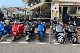 Vespa-scooterutleie for å utforske den franske rivieraen