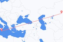 Flyreiser fra Dzjezkazgan, til Malta
