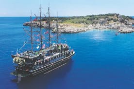 Kemer Pirate Boat Tour with BBQ Lunch & Roundtrip Transfer