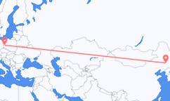 Flyreiser fra Changchun, Kina til Zielona Góra, Polen