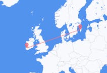 Loty z Visby (Dania), Szwecja do Killorglina, Irlandia
