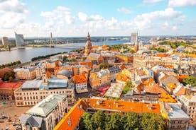 Riga Scavenger Hunt og beste landemerker selvguidet tur