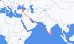 Voos de Weerawila, Sri Lanka para Kahramanmaraş, Turquia