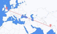Flyrejser fra Bhadrapur, Mechi, Nepal til Nottingham, England