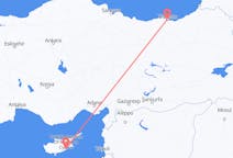Lennot Larnakasta Trabzoniin