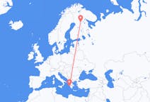 Loty z Kuusamo na wyspę Zakynthos