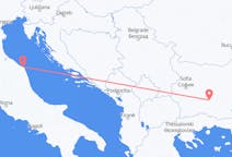 Lennot Anconasta, Italia Plovdiviin, Bulgaria