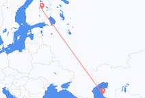 Flyreiser fra Aktau, til Kuopio