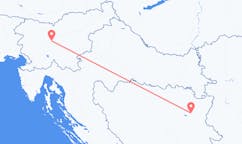 Flyg från Tuzla till Ljubljana