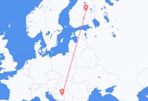 เที่ยวบิน จาก โกเปียว, ฟินแลนด์ ไปยัง ทูซล่า, บอสเนียและเฮอร์เซโกวีนา