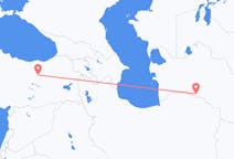 Flights from Ashgabat to Erzincan