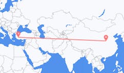 Flyg från Yuncheng, Kina till Denizli, Turkiet