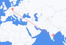 Flyrejser fra Chennai til Nürnberg