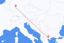 Lennot Thessalonikista Frankfurtiin