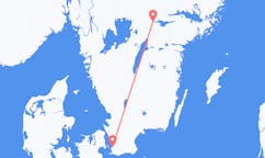 Fly fra Örebro til Malmö