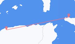 Flyreiser fra Chlef, Algerie til Palermo, Italia