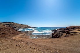 Hálfs dags Timanfaya eldfjallaferð með vínsmökkun