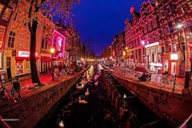Amsterdã: distrito da luz vermelha guiada e passeio a pé pela cidade