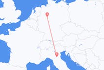 이탈리아 볼로냐에서 출발해 독일 파더본에게(으)로 가는 항공편