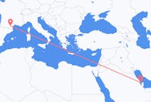 Flüge von Bahrain, Bahrain nach Carcassonne, Frankreich