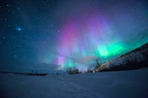 Passeios às auroras boreais em Kiruna, Suécia