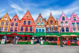 Bedste Brugge kystudflugt inklusive Deluxe kanalrundfart