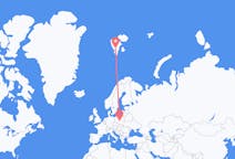 Vuelos desde Svalbard, Svalbard y Jan Mayen a Lodz, Polonia