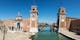 photo of view Panorama picture of The Arsenale in Venice Italy.