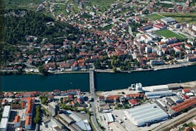 Photo of aerial view of Lozica Beach in Lozica, Croatia.