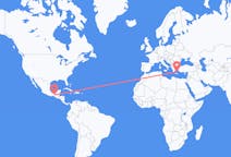 Flights from Tuxtla Gutiérrez to Santorini