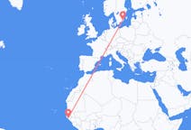 出发地 几内亚比绍出发地 比绍目的地 瑞典卡尔马的航班