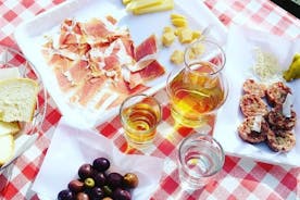 Experiência de degustação de comida e vinho na tradicional casa de fazenda Osmiza em Trieste