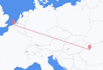 Flyg från Ostend, Belgien till Cluj Napoca, Rumänien