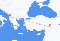 Flüge von Tirana, nach Adıyaman