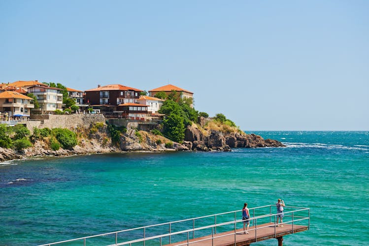 The seaside resort of Sozopol in Bulgaria