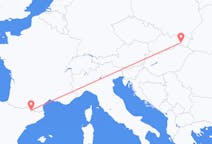 Flyreiser fra Andorra la Vella, til Kosice