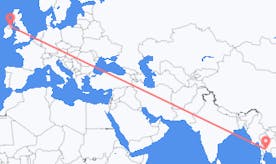 Voli dalla Thailandia per l'Irlanda del Nord