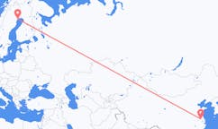 Flights from Yangzhou to Luleå