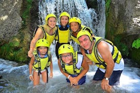 Viagem de Rafting em família no Cânion Köprülü de Antalya