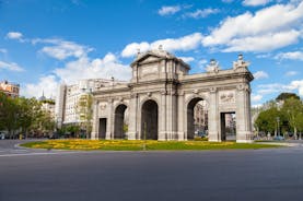 The Puerta del Sol square is the main public space in Madrid. In the middle of the square is located the office of the President of the Community of Madrid.