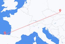 Voli da Cracovia, Polonia a Santander, Spagna