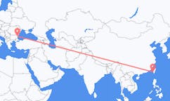 Lennot Tainanista, Taiwan Varnaan, Bulgaria