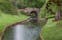 photo of view of small stream in the boverie park in Liège, Belgium.