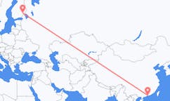 出发地 中国深圳市目的地 芬兰萨翁林纳的航班