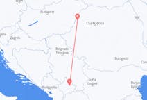 Vluchten van Pristina, Kosovo naar Oradea, Roemenië