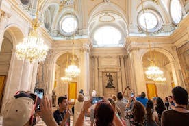 Kungliga slottet i Madrid Guidad tur och flamencoshow med tapas