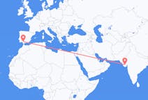 Flyreiser fra Rajkot, India til Sevilla, Spania