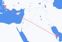 Lennot Bahrainin saarelta Bodrumiin