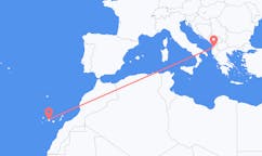 Flyreiser fra Tenerife, til Tirana