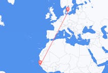 Flyreiser fra Bissau, til Malmö